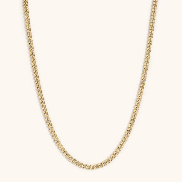 Gold Chain Necklace Unisex - Picture 3 of 3